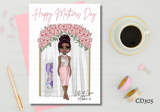 Dolly Mother's Day Money Card
