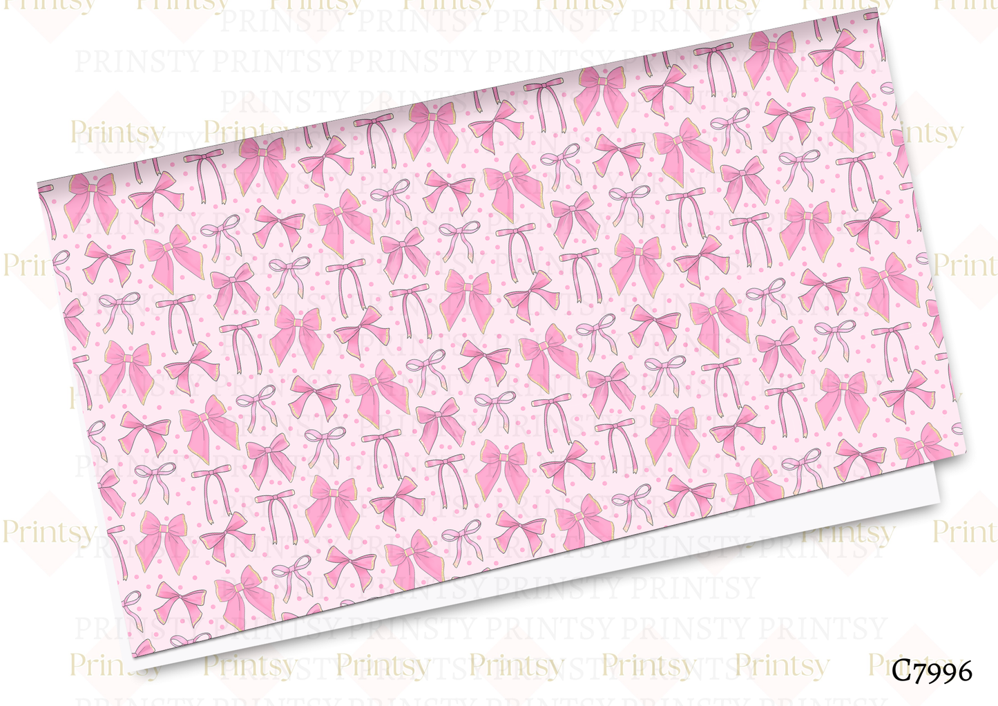 Christmas Bow Canvas