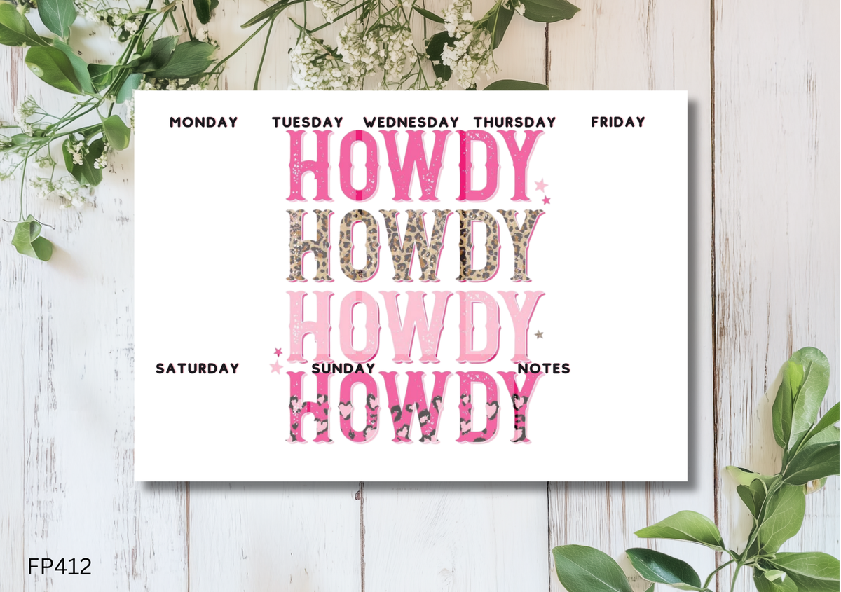 Weekly Planner
