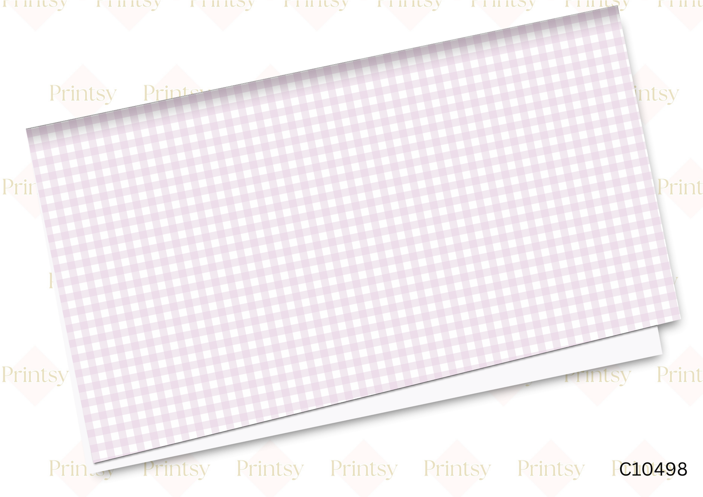 Lilac Gingham