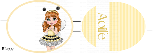 Little Honey Bee Dolly Bow Loop