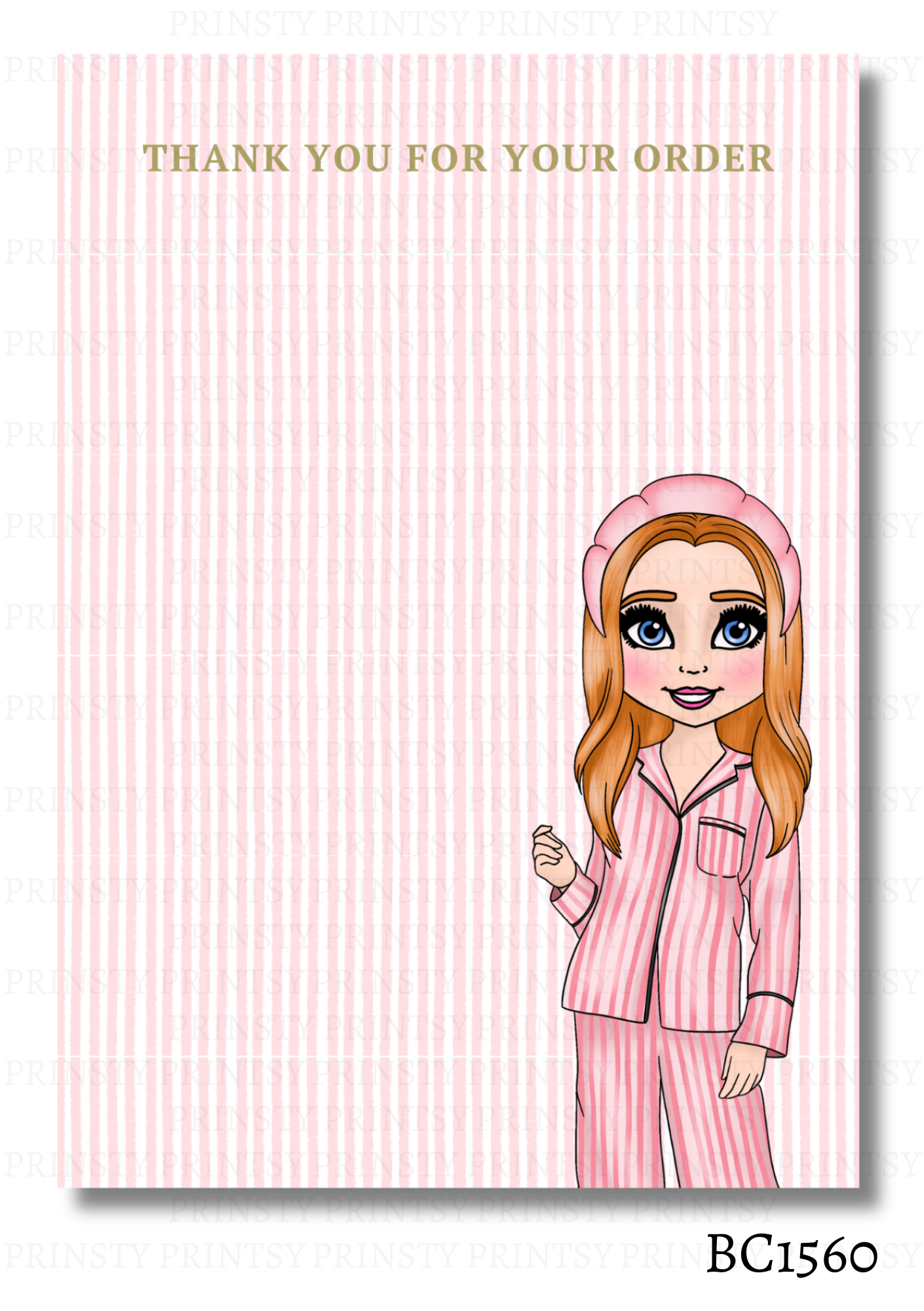 Make Up Dolly Bow Cards