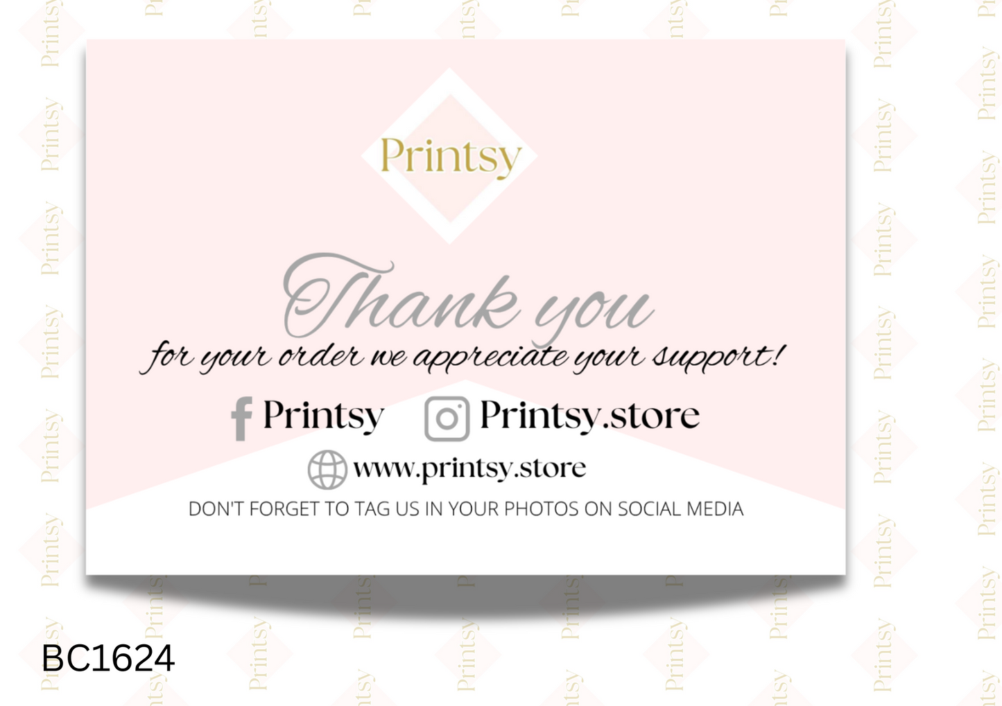 Thank You Card