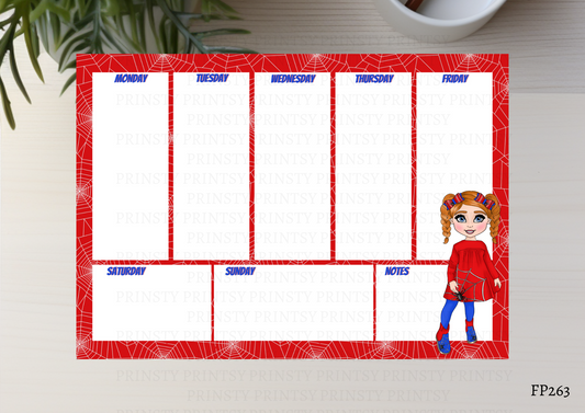 Web Dolly Weekly Planner