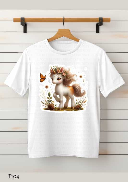 Autumn Unicorn Kids T-Shirt