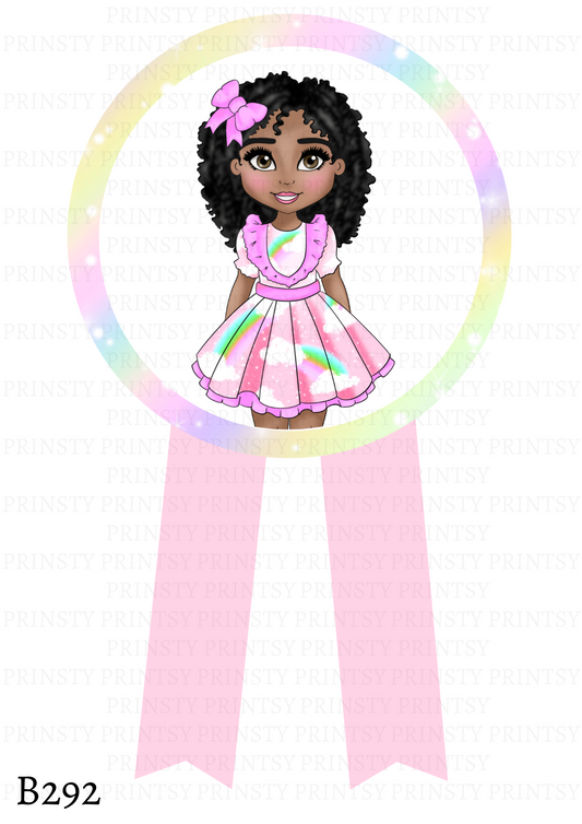 Rainbow Dolly Badge