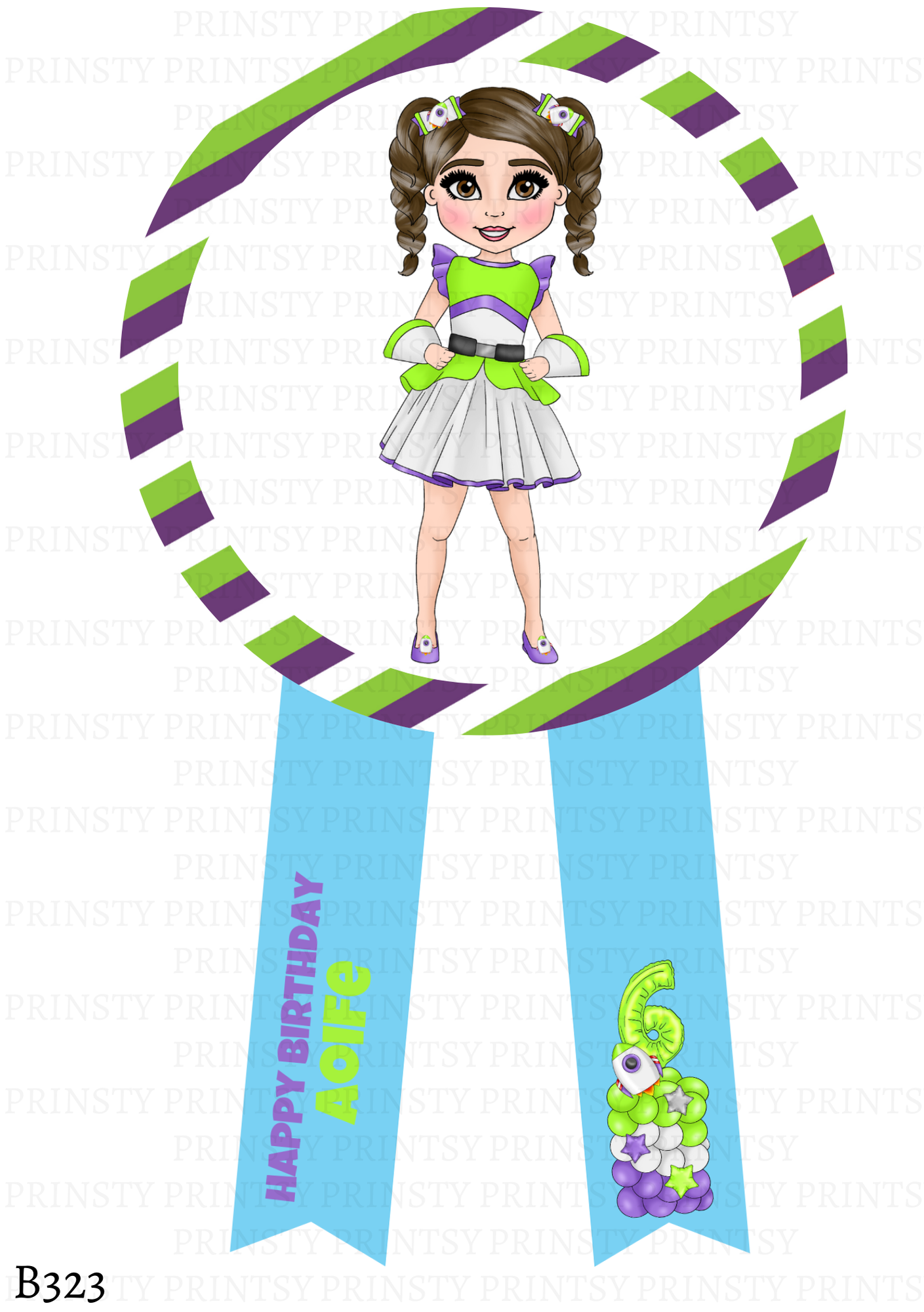 Toy Land Dolly Badge