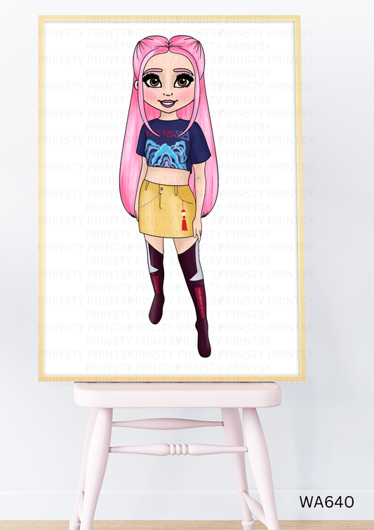 Mira Dolly Wall Art