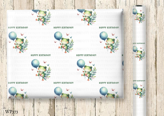 Frog Wrapping Paper