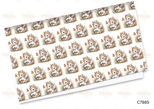 Autumn Unicorn Canvas