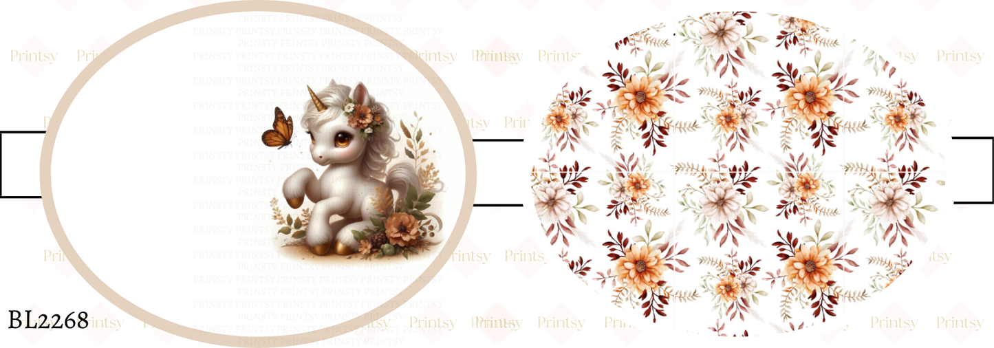 Autumn Unicorn Bow Loop