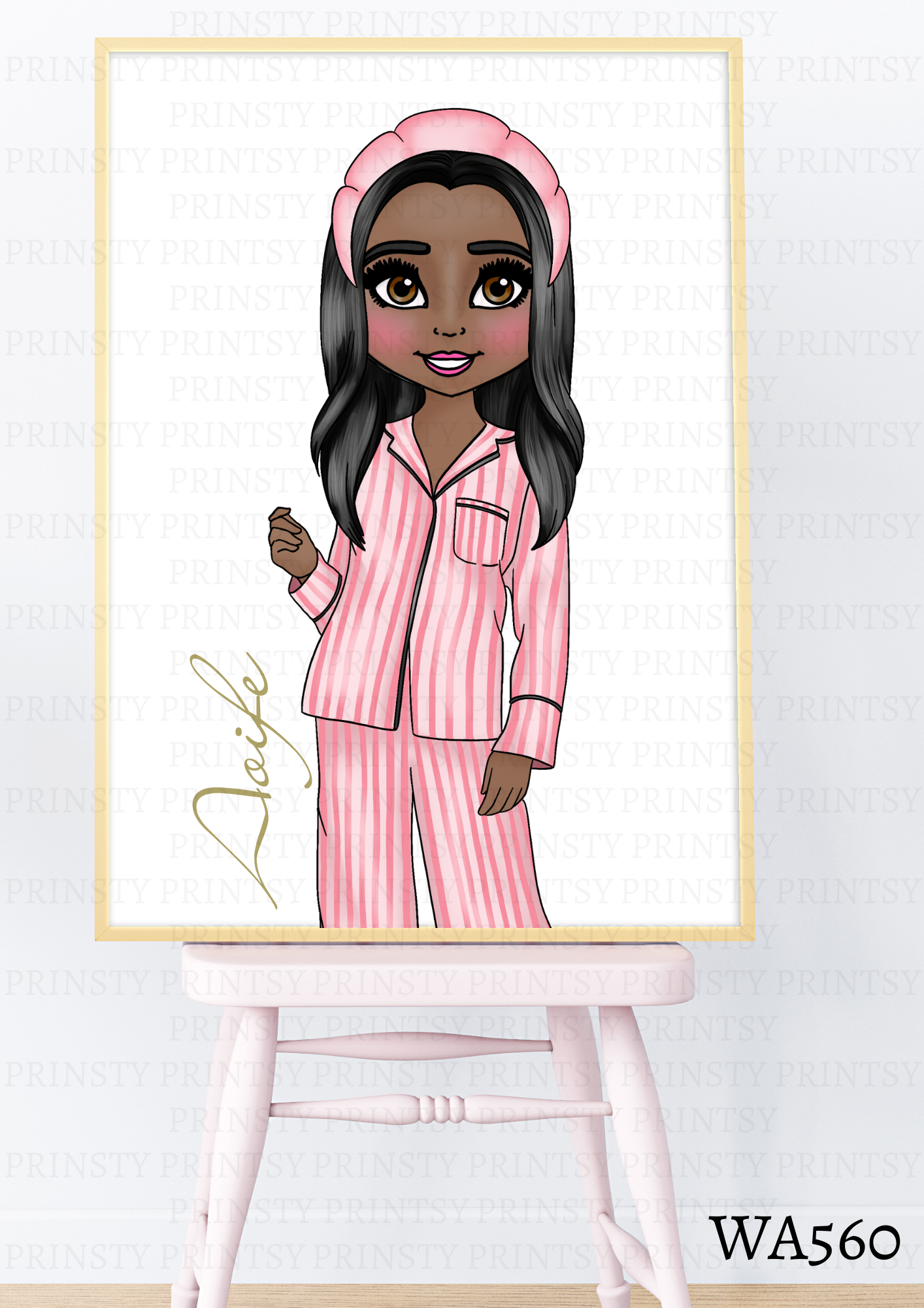 Make Up Dolly Wall Art