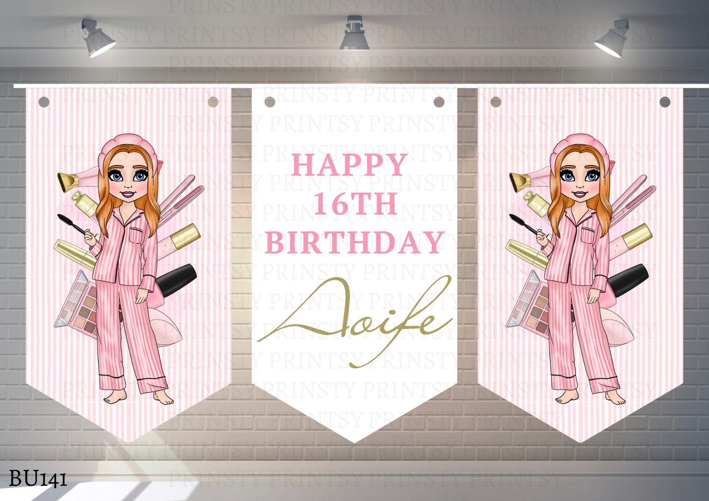 Make Up Dolly Bunting