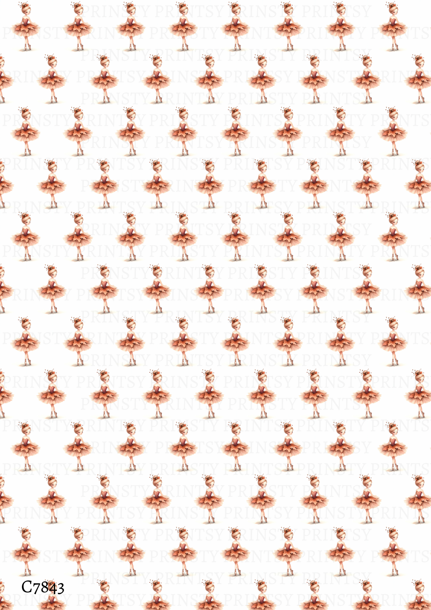 Autumn Ballerina Canvas