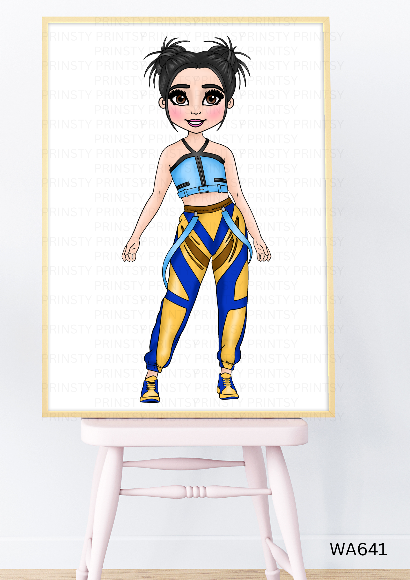 Zoey Dolly Wall Art