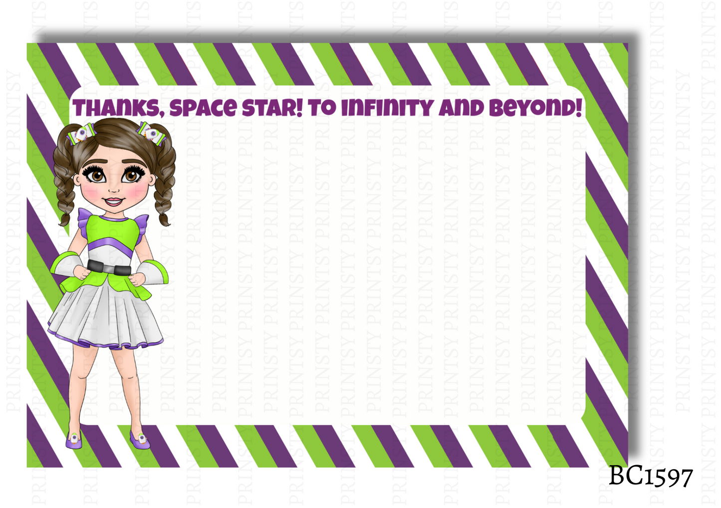 Toy Land Dolly Bow Card