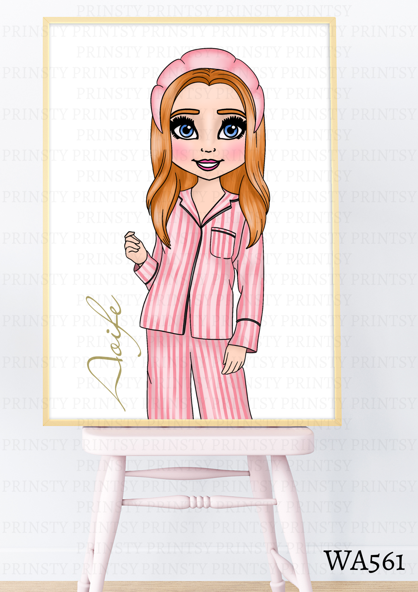 Make Up Dolly Wall Art