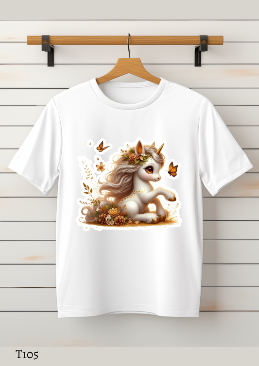 Autumn Unicorn Kids T-Shirt
