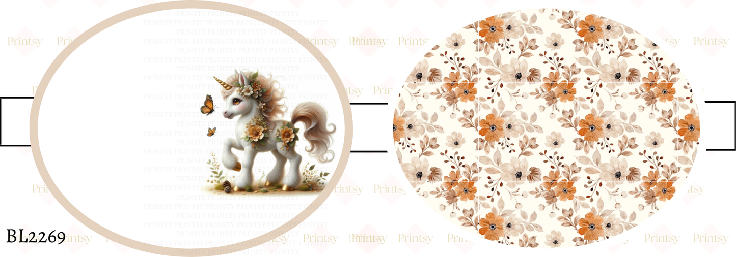 Autumn Unicorn Bow Loop