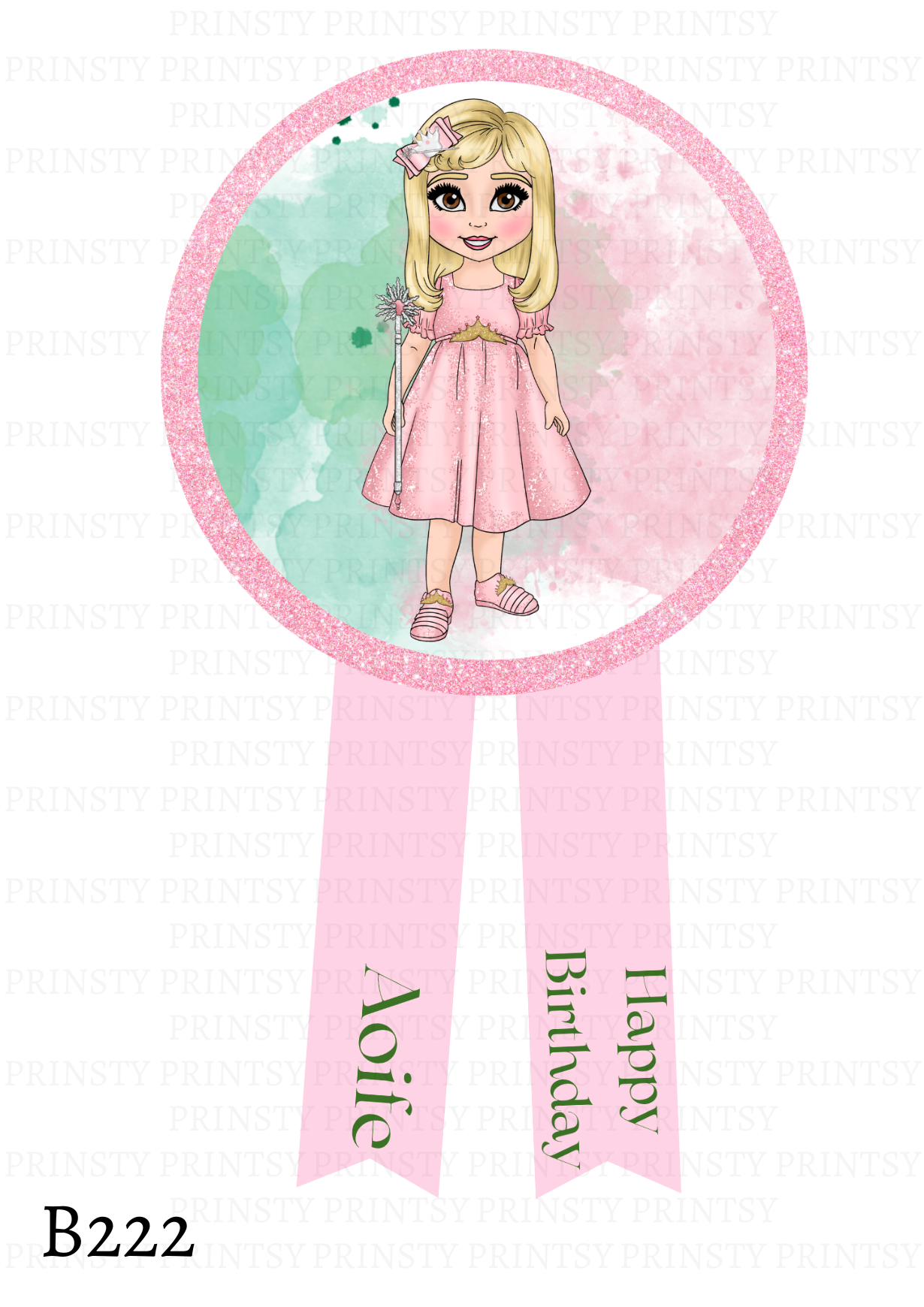 Wicked Dolly Birthday Badge