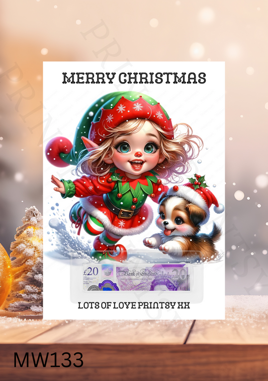 Christmas Money Card