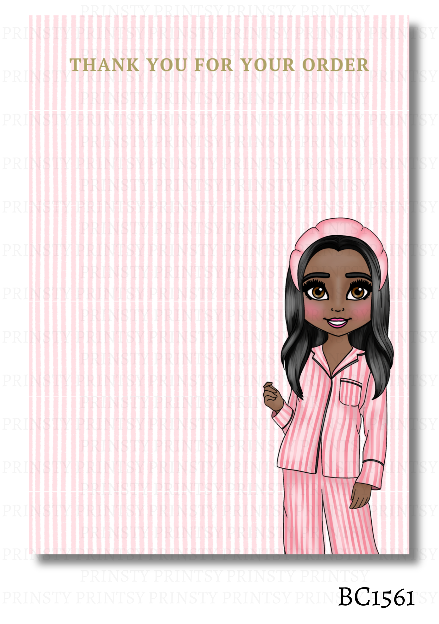 Make Up Dolly Bow Cards