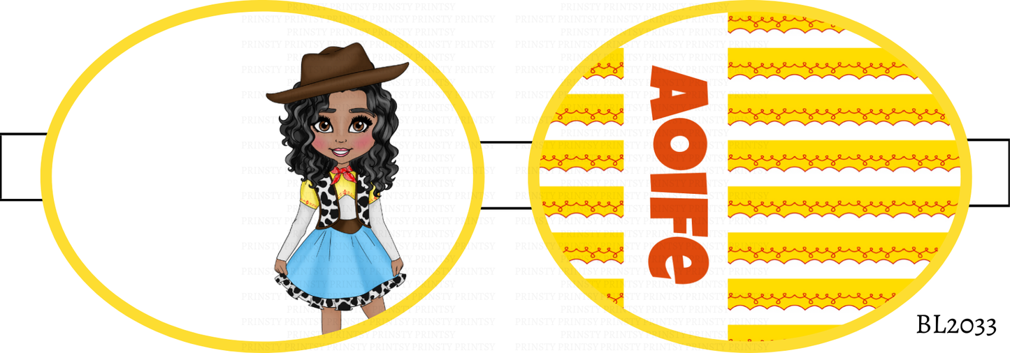 Toy Land Personalised Dolly Bow Loop