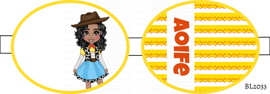 Toy Land Personalised Dolly Bow Loop