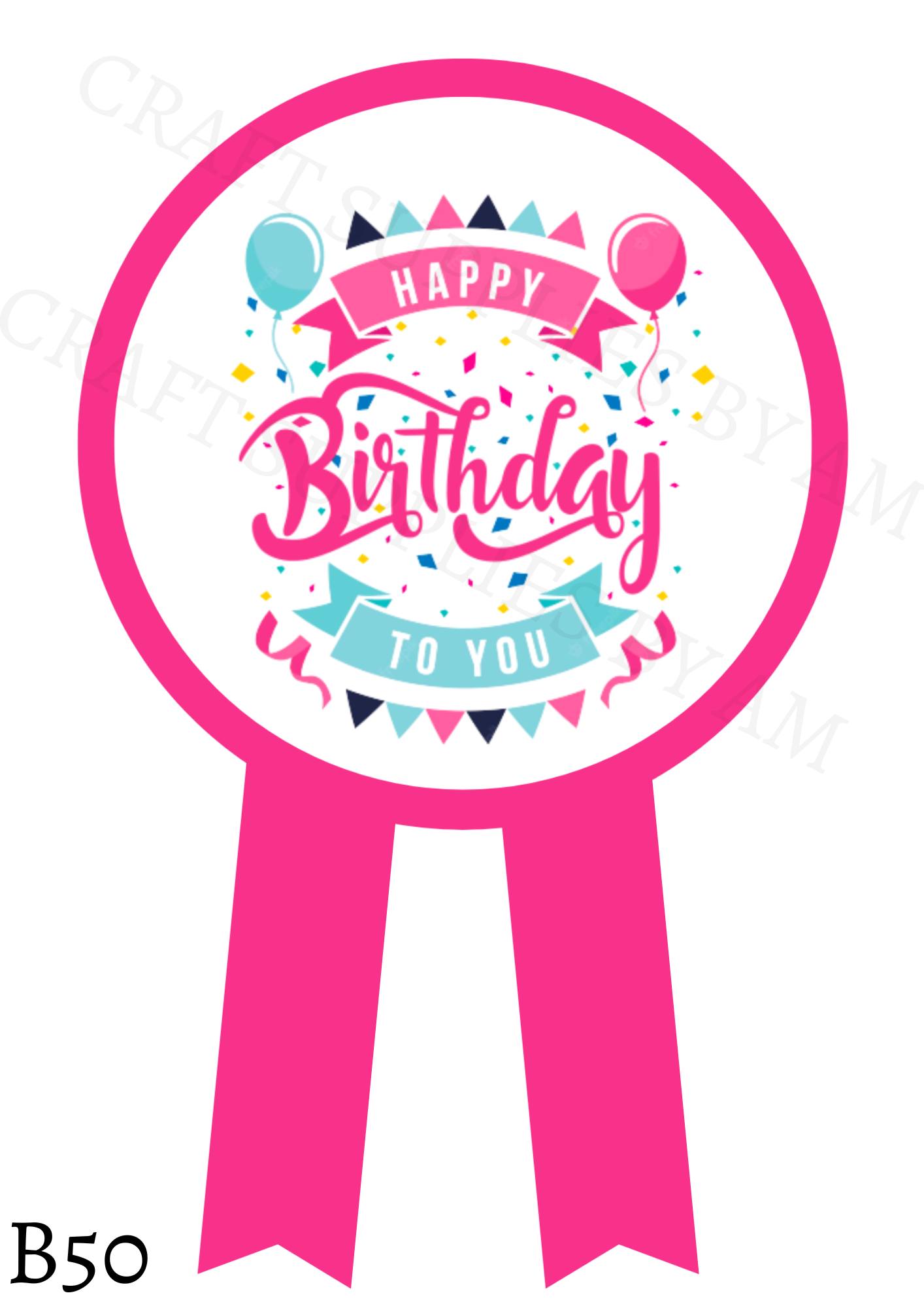 Birthday Badge