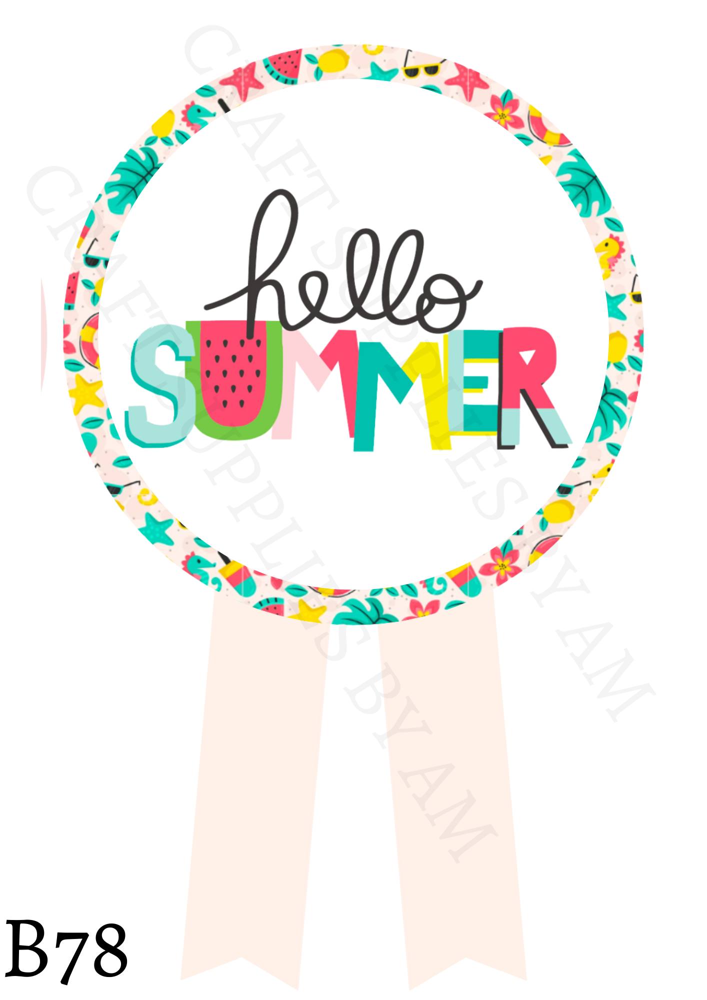 Summer Badge