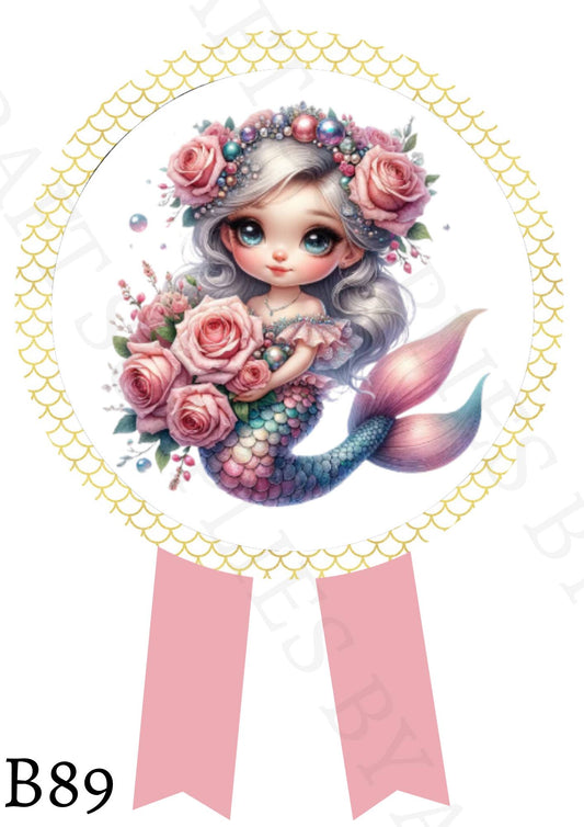 Mermaid Badge