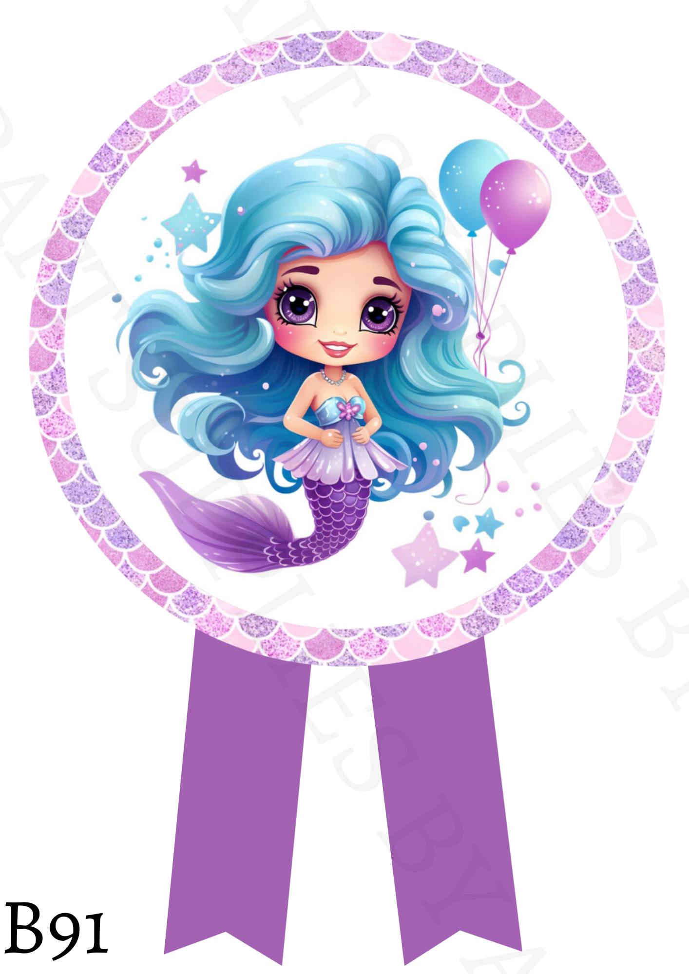 Mermaid Badge