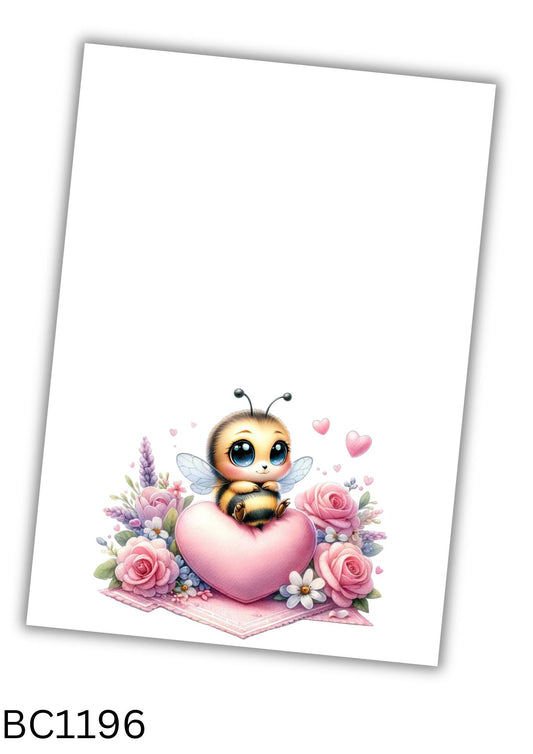 Bee Bow Card