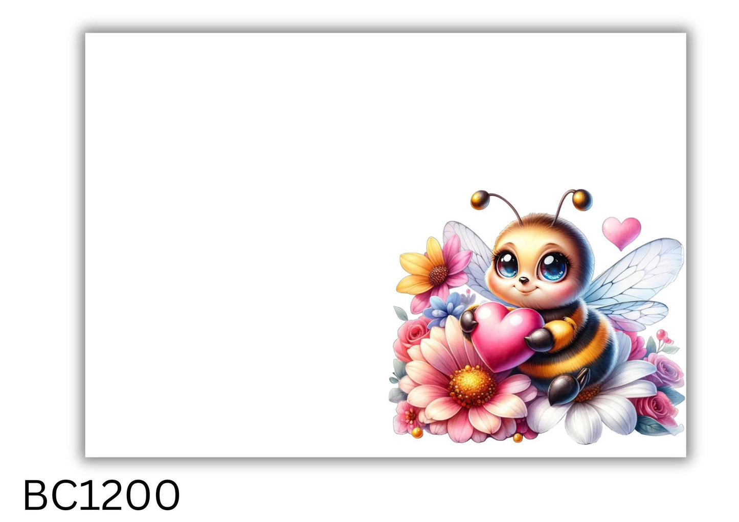 Bee Bow Card