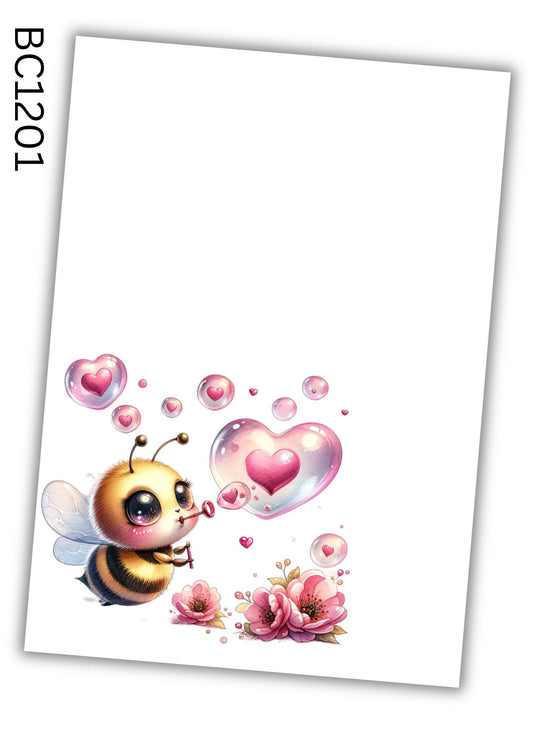 Bee Bow Card