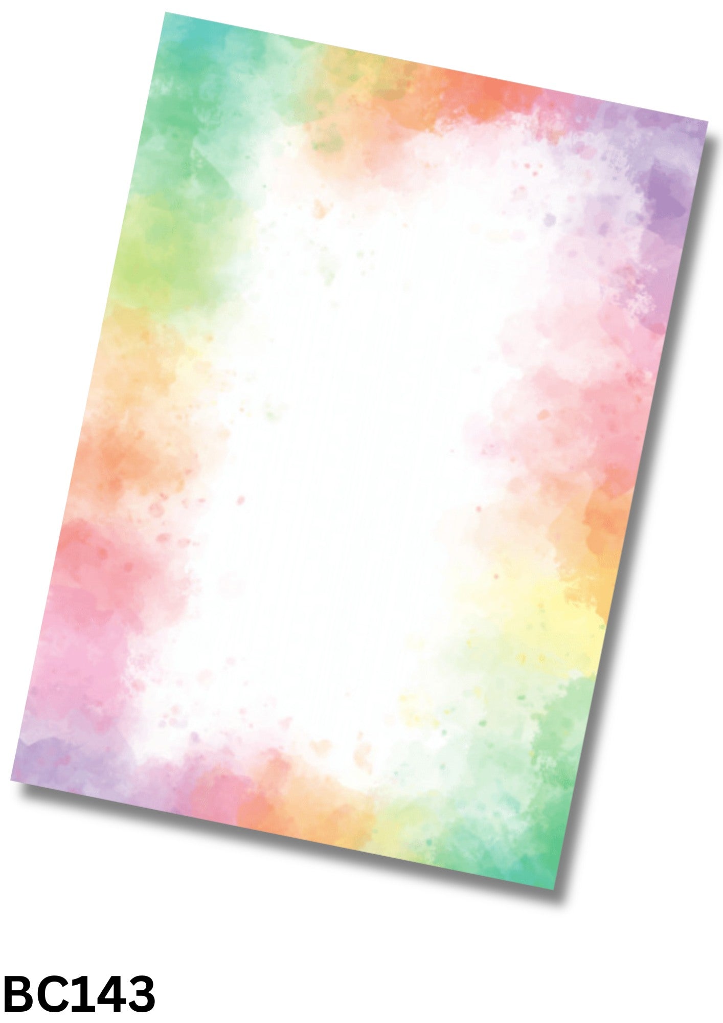 Rainbow Bow Card