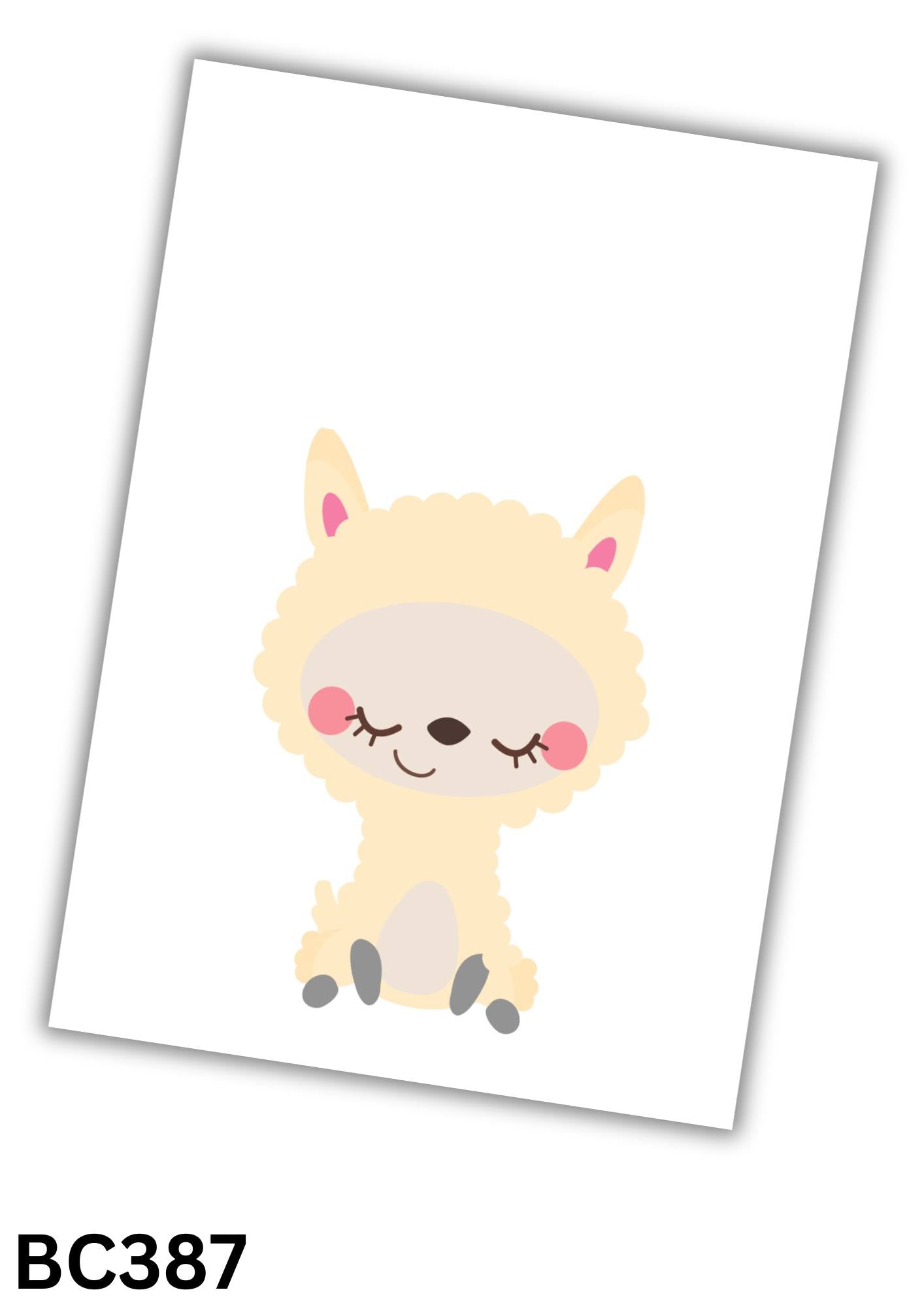 Animal Bow Card