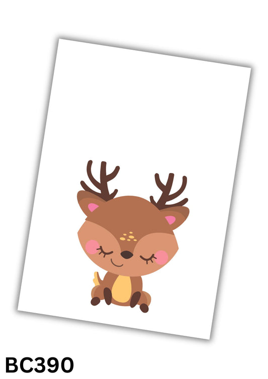 Animal Bow Card