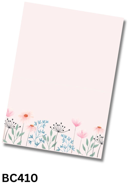 Flower Bow Card