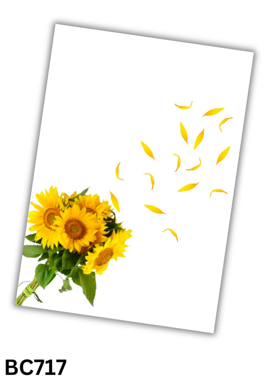 Sunflower Bow Card