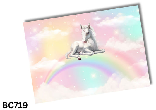 Unicorn Bow Card