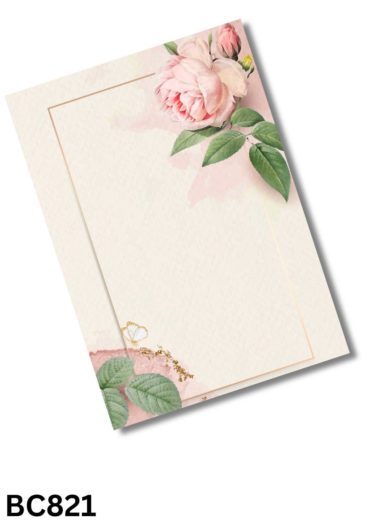 Flower Bow Card