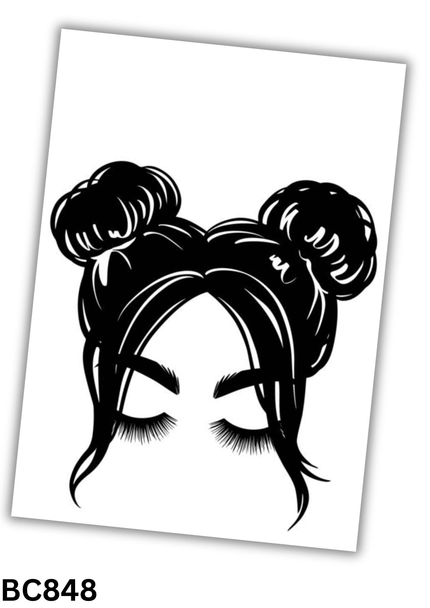 Hair Bow Card