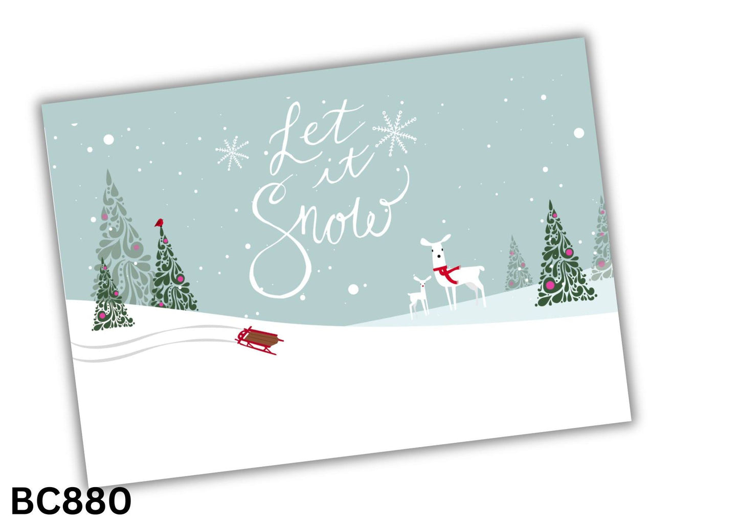 Christmas Bow Card