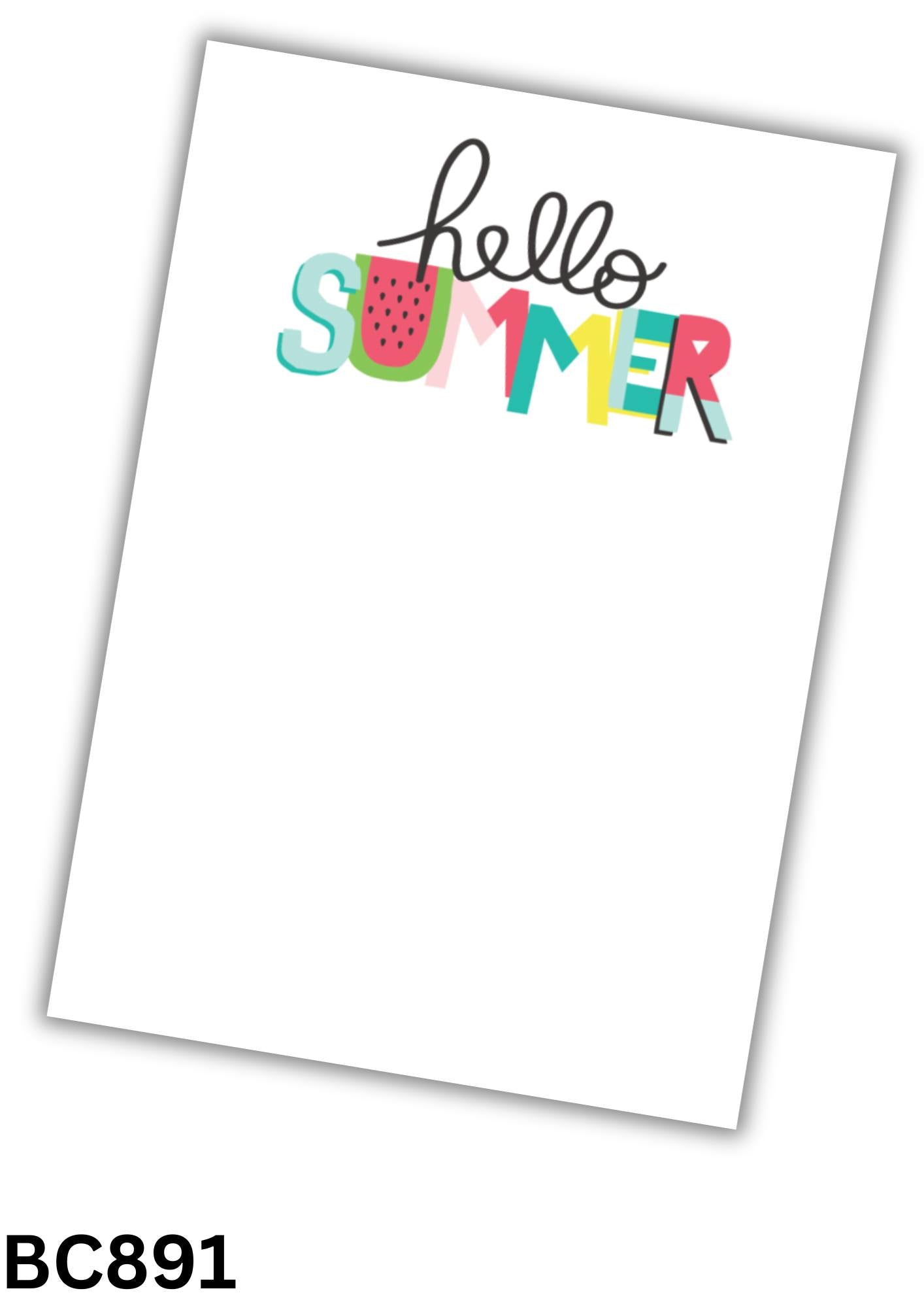 Summer Bow Card