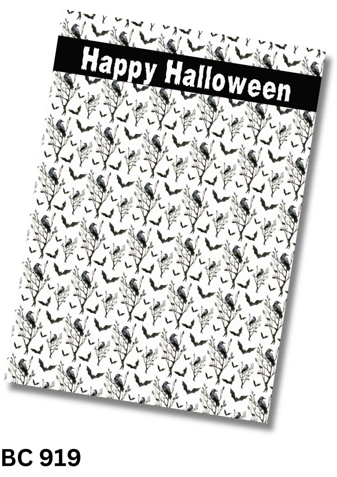 Halloween Bow Card