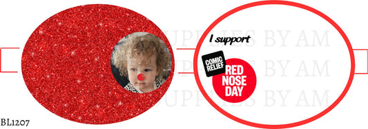 Red Nose Precut Bow Loop