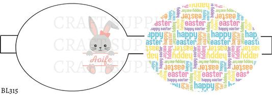 Easter Precut Bow Loop