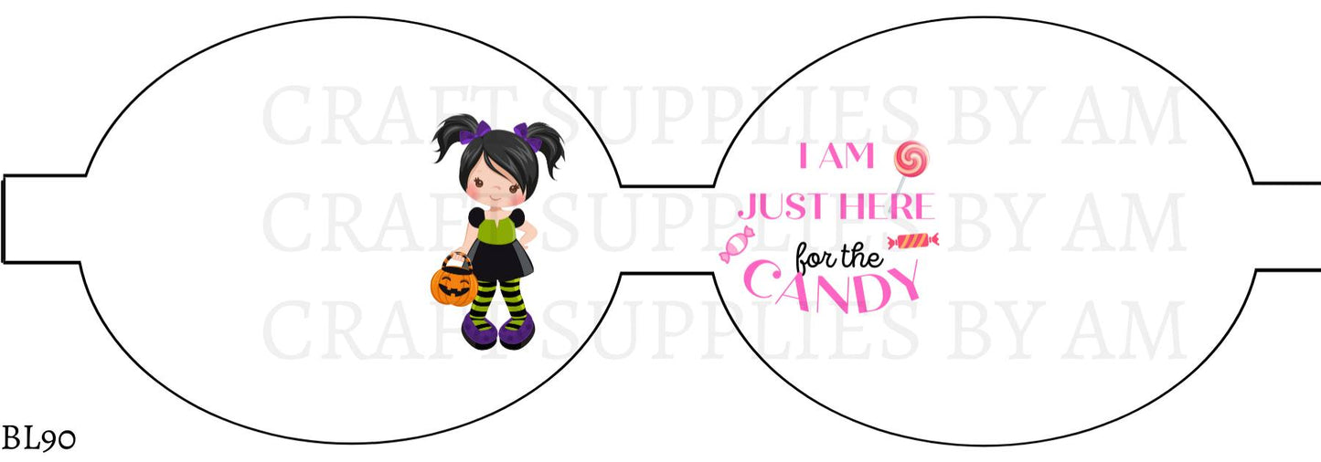 Halloween Precut Bow Loop