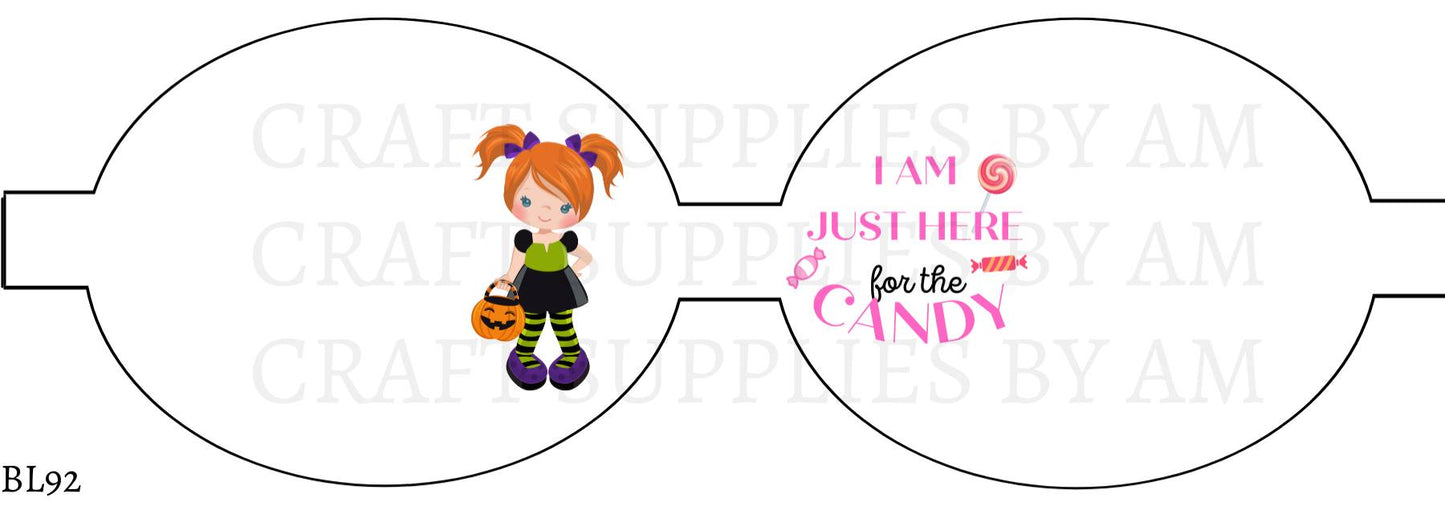 Halloween Precut Bow Loop